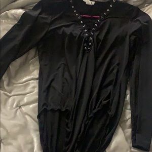 Black Laced BodySuit